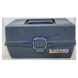 Black Hawk Plastic Tackle Box w/ Tackle