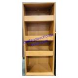 Wooden Bookshelf 60" Tall