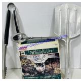 Coleman Propane Stove, Tongs, & Pizza Peel