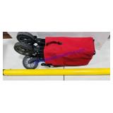 Folding Wagon (44x22") & Plastic Fishing Pole Tube