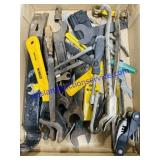 Lot of Wrenches, Pry Bar, Drivers, Etc