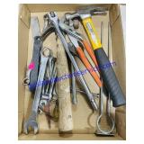 Lot of Hammers, Wrenches, Pliers, Etc