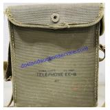 Vintage Military Portable Telephone Field Kit EE-8
