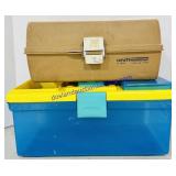 2 Plastic Tackle Boxes