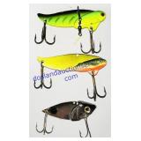 3 Metal Fishing Lures