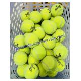 Basket of Tennis Balls