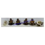 6 Finger Oil Lamps