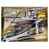 Lot of Wrenches, Pliers, Driver, Etc