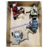 4 Spinning Fishing Reels