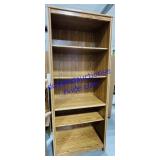 Wooden Bookcase 30x15x72"