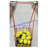 Ball Hopper & Tennis Balls