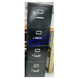 Metal Filing Cabinet 27x15x52"