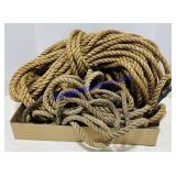 Lot of Hempen Rope