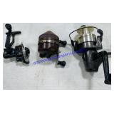 3 Mixed Fishing Reels
