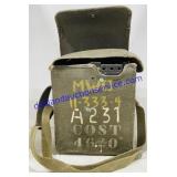 Vintage Military Portable Telephone Field Kit