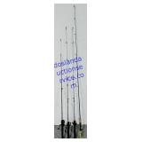 2 Zebco Micro Rods w/ Reels & 2 Ugly Sticks