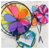 Rainbow Yard Spinners
