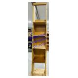 Wooden Rolling Shelf 95"
