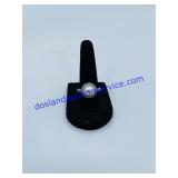 925 Stamped Jeweled Ring Size 7