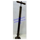 Vintage Brass and Wooden Hand Pump