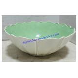 Green Ceramic Serving Bowl