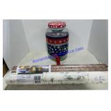 Vinyl Wallpaper and Water Jug