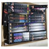The X Files and Star Wars VHS Tapes