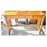 Wooden Sideboard w/ Drawer 45.5x13x29.5"