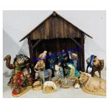 Large Billie Ceramic Nativity Set