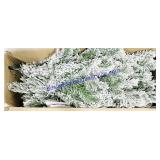 Flocked Angel Pine Christmas Tree 180cm x 545