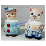 Mr. & Mrs. Pig Salt & Pepper Shakers