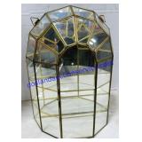 16x13" Glass Hanging Display Case (Damaged)