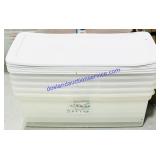 5 90 Qt Totes w/ Lids