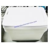 5 58 Qt Totes w/ Lids