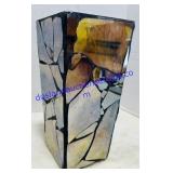 Decorative Cut Glass Vase 12" H