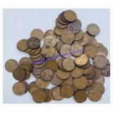 100 1944 Wheat Pennies