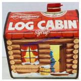 100th Anniversary Log Cabin Syrup Tin