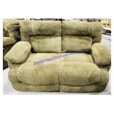 Green Colored Electric Reclining Love Seat