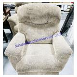 Beige Colored Rocker Recliner 40x36x36"