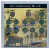 Westward Series 13 Pc Nickel Set