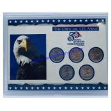Official U.S. Mint Series 5 Pc Quarter Set