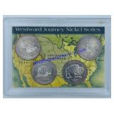Westward Journey Series 4 Pc Nickel Set