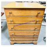 "Solid Bed Room Furniture" Brand Wooden 5 Drawer