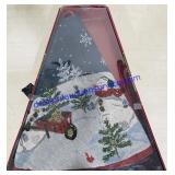 Needlepoint Christmas Tree Skirt