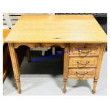 Small Wooden Desk 20x33x27.5"