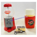 Bubble Gum Machine, Happy Days Thermos, Hersey