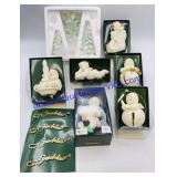 8 Snowbabies Christmas Items