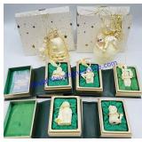 7 Snowbabies Christmas Ornaments