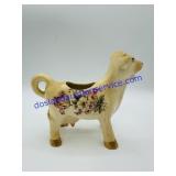 Vintage Ceramic Cow Creamer (broken leg)