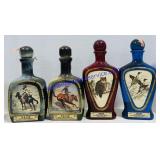 Vintage Beam Whiskey Decanters